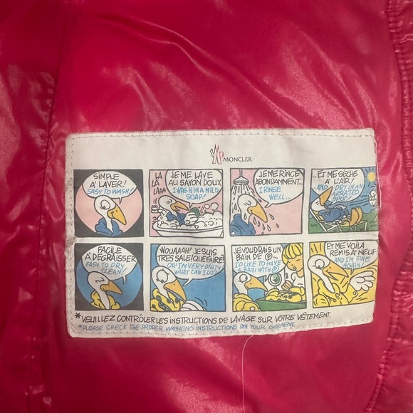 Moncler Toddler Girls Jacket Size 4 - Picture 4 of 9